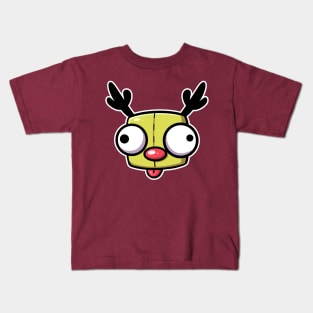 Gir The Red Nose Reindeer Kids T-Shirt